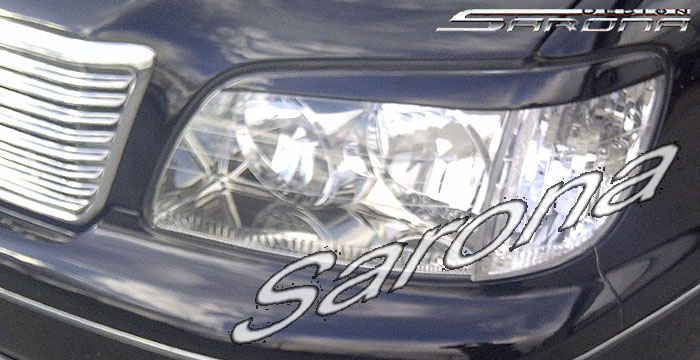 Custom Lexus LS400  Sedan Eyelids (1995 - 2000) - $120.00 (Part #LX-012-EL)